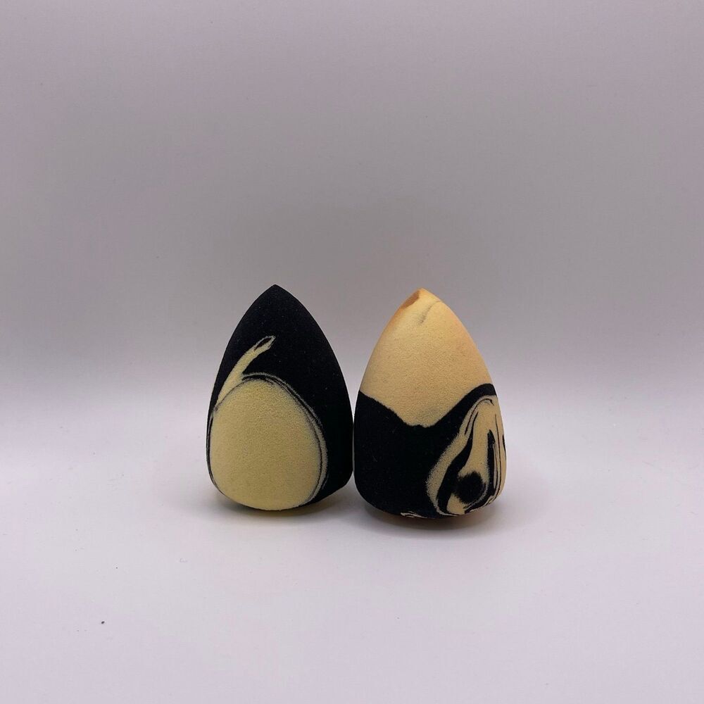 Sonia Kashuk Latex Free Large Marble Face Makeup Blender Sponges 2 PCS. Set